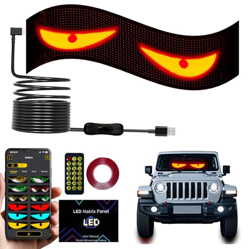 Letrero LED flexible para coche ideal para lucir en rutas nocturnas