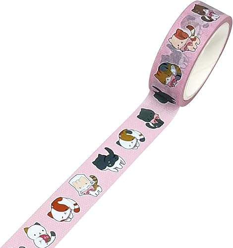 Miniatura 2 de allydrew Washi - Cinta adhesiva 0591in x 164ft diseño de gatitos