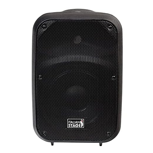 PROEL ITALIAN STAGE IS SPX08A - Diffusore Cassa attiva bi-amplificata da 300 watt di picco per feste karaoke eventi ecc, Nero (IS SPX08A)