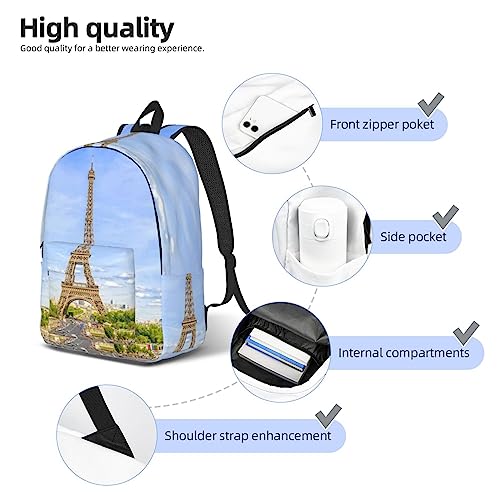 Sac à dos ordinateur portable Paris noir S pour protéger votre PC du quotidien