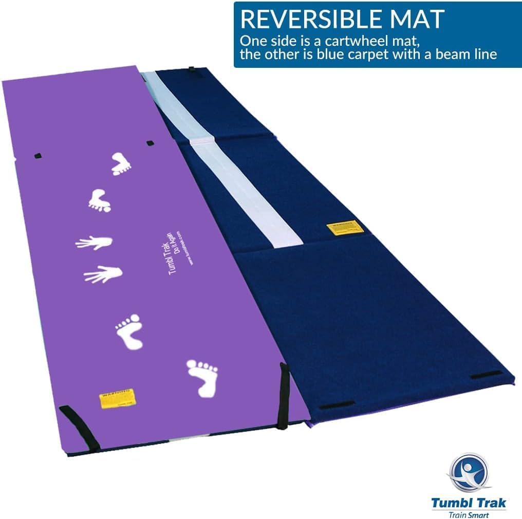 Tumbl Trak Handstand Homework Gymnastics Door Mat for Kids Home Training