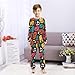 FFYHO Fashion Musical Notes Soft Pajama Set for All Seasons,Breathable Pjs Long Sleeve Sleepwear,Comfy Loungewear 2 Piece Underwear Set 4T