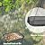 VIHSIPR Hanging Bird Feeder for Outdoors – 12 x 8 in Rectangular Platform Bird Feeder, Metal Mesh Seed Tray for Wild Birds, Black