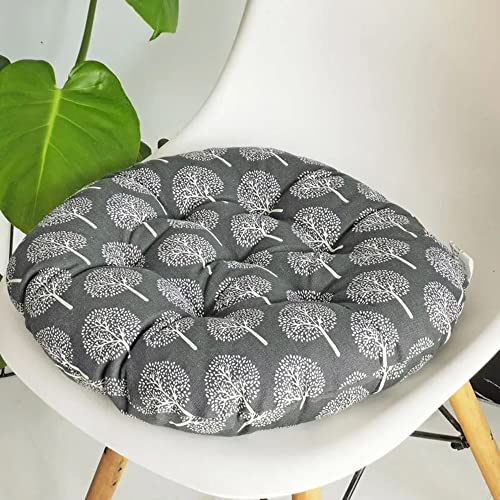 Quadrato/rotondo Cuscini Per Sedie 40x40cm/50x50cm/110x110cm Lounge Da Esterno Sedia Cuscino Spesso Morbido Poltrona Cuscino Per Sedia Altalena Per Cucina Pad Tatami Giardino, Ufficio(A68,45x45cm/17.7