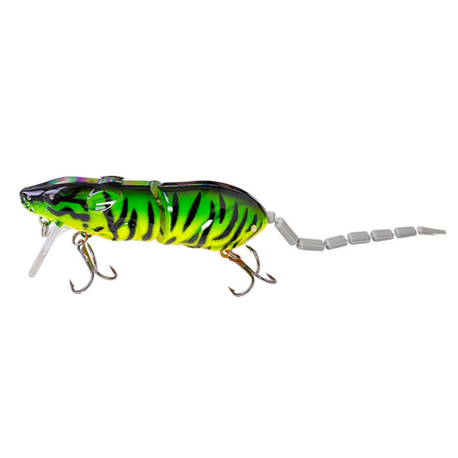 QIAOLIDA Realistic Lures Floating Baits Mimicking Rodents Movement Ideal For Topwater Strikes On Fish Hard Baits 8Cm