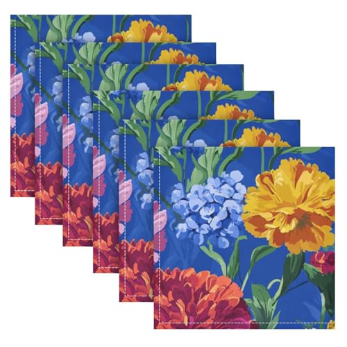 Servilletas de tela Yoogain 20 x 20 pulgadas x6 miniatura 1