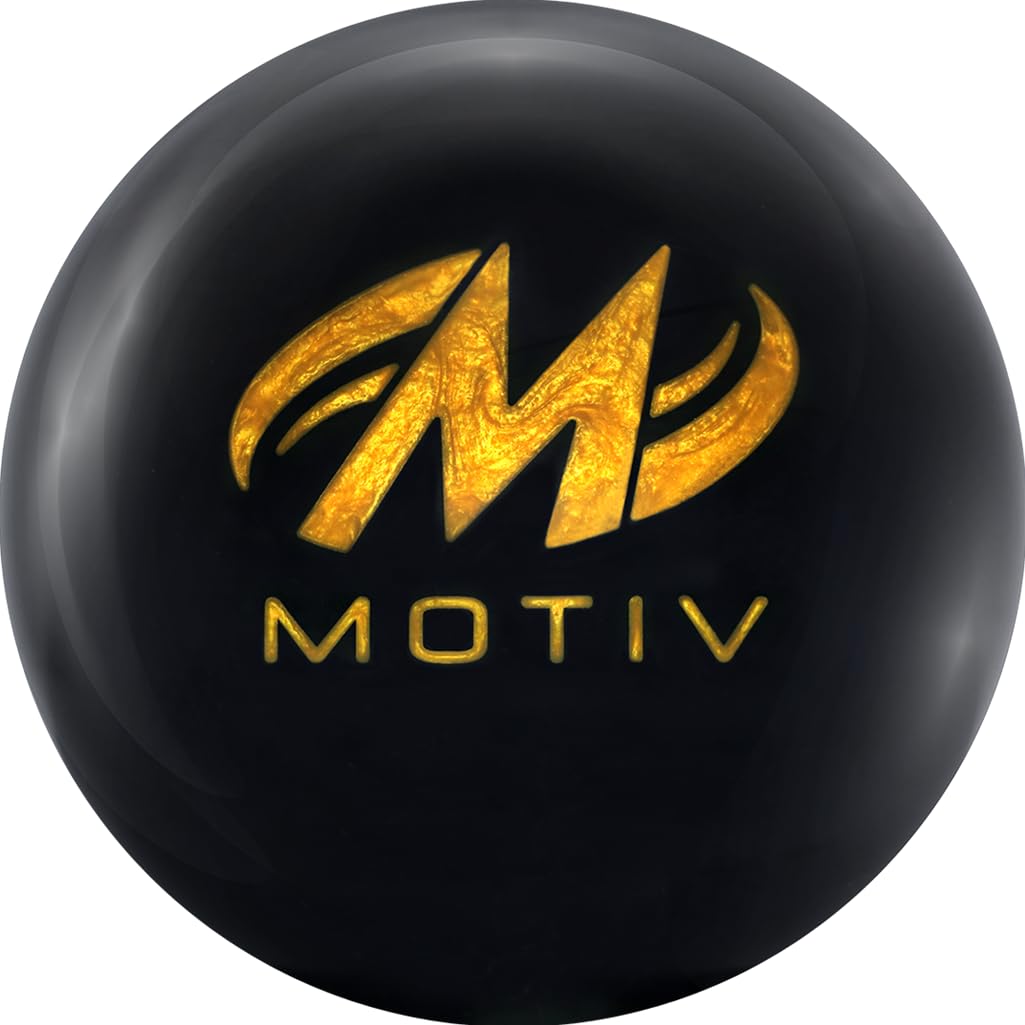 Bowlerstore Products Motiv PRE-DRILLED Black Venom Bowling Ball 15lbs