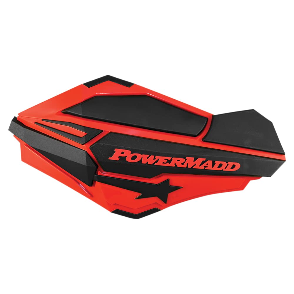PowerMadd Extreme Motorsports Sentinel Handguards Red/Blk 34402 New