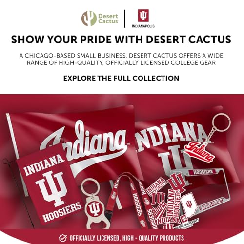 Gorra ajustable con bordado Hoosiers Indiana University miniatura 6