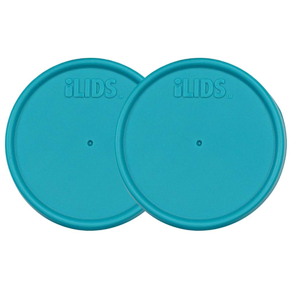 Buy iLIDS Mason Jar Storage Lid, Regular Mouth, Aqua Blue, Pack of 2