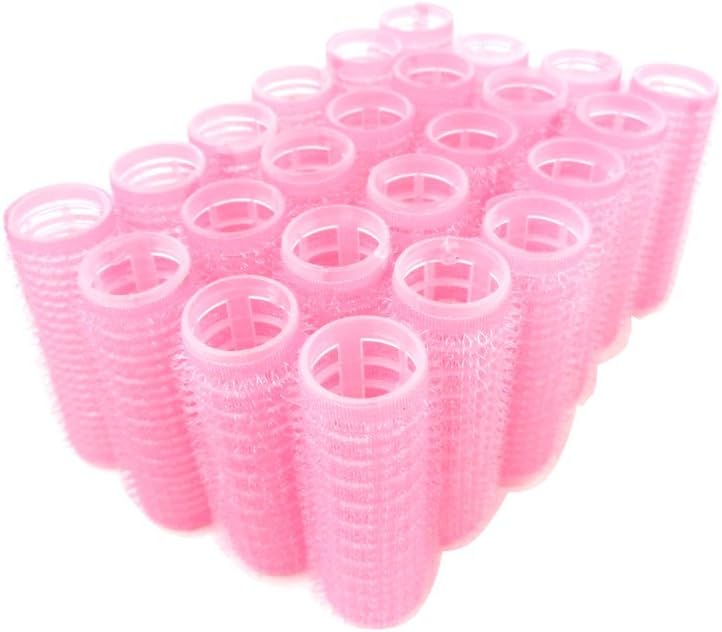 24pc x 20mm (7/8”) Small Self Grip Hair Rollers Pro Salon Hairdressing Curlers