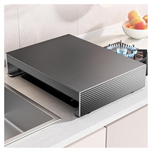 Vnook Couvercle de cuisinière à gaz, couvercles de cuisinière, Plaque de recouvrement de cuisinière, Couvercle de brûleur de cuisinière électrique Planche à pâtes(30x45x7cm)