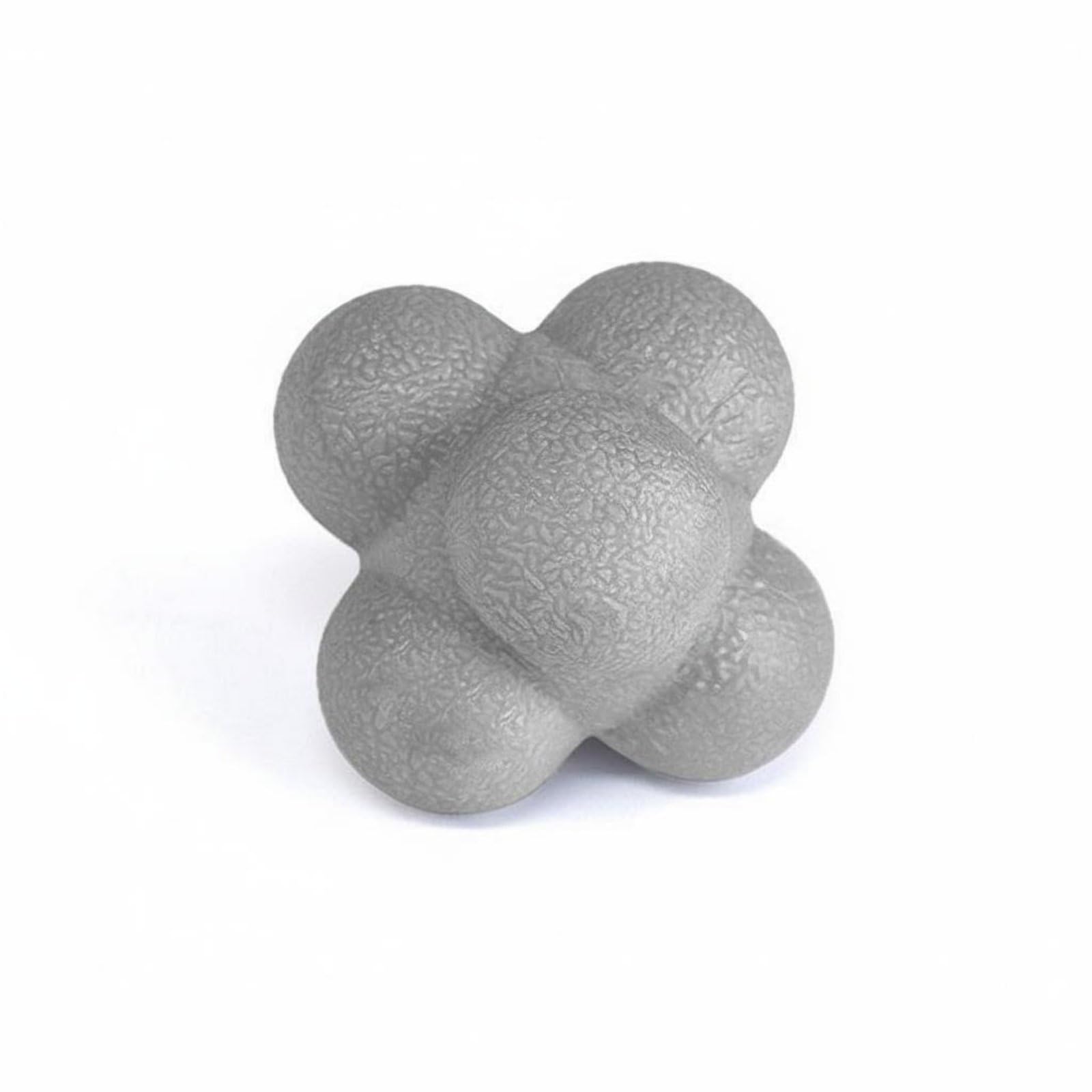Hex Reaction Ball Unpredictable Rebound Agility Coach Ball Improves Reflexes Hand-Eye Coordination Coach for Children, Beginners, Gray|Sporting Goods | Team Sports | Soccer-image-37