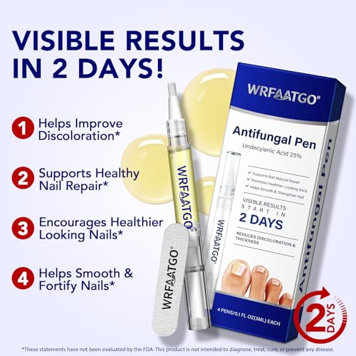 Toenail Treatment Extra Strength, Nail Repair Pen, Nail Treatment for Damaged, Discolored & Thickened Nails, Nail Repair, Restore Healthy Nail Appearance - Image 3