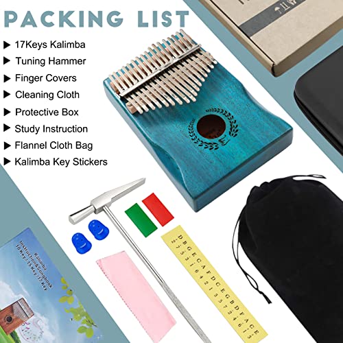 Kalimba Piano à Pouce 17 Touches Mbira Portable avec Marteau Accordeur et Guide D’Apprentissage, Cadeaux pour Enfants et… - Les Beatles, Paul McCartney, John Lennon, RIngo Starr, George Harrison Kalimba Piano à Pouce 17 Touches Mbira Portable avec Marteau Accordeur et Guide D'Apprentissage, Cadeaux pour Enfants et… – Image 7