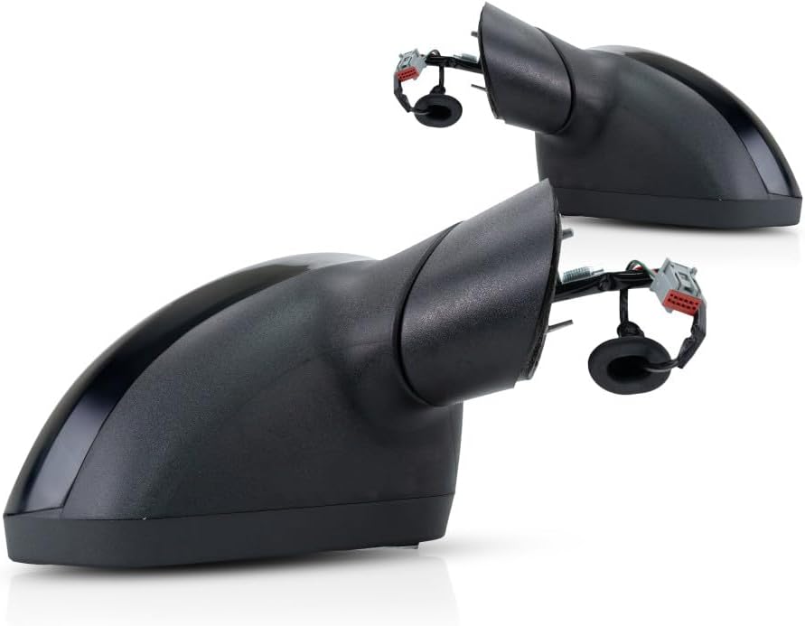 For Ford Fiesta 2011-2019 Door Mirror Driver and Passenger Side | Pair | Power | w/Blind Spot Glass | Paint To Match | Replacement For FO1320458, FO1321458 | AE8Z17683A-PFM, 615343027722,