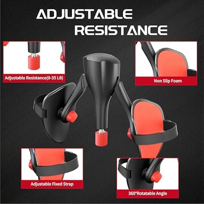 Thigh Master Exerciser Hip Trainer, Fitness Equipment for Leg and Thigh Workout Fitness, Pelvic Floor Muscle Strengthening Device for Women & Men