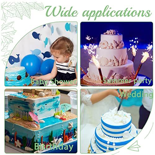 Mermaid Molds Silicone Mermaid Fondant Molds Marine Theme Chocolate Polymer Clay Candy Soap Molds Mermaid Tail Seashell Coral Turtle Starfish Seahorse For Homemade Baking Diy #TOP3