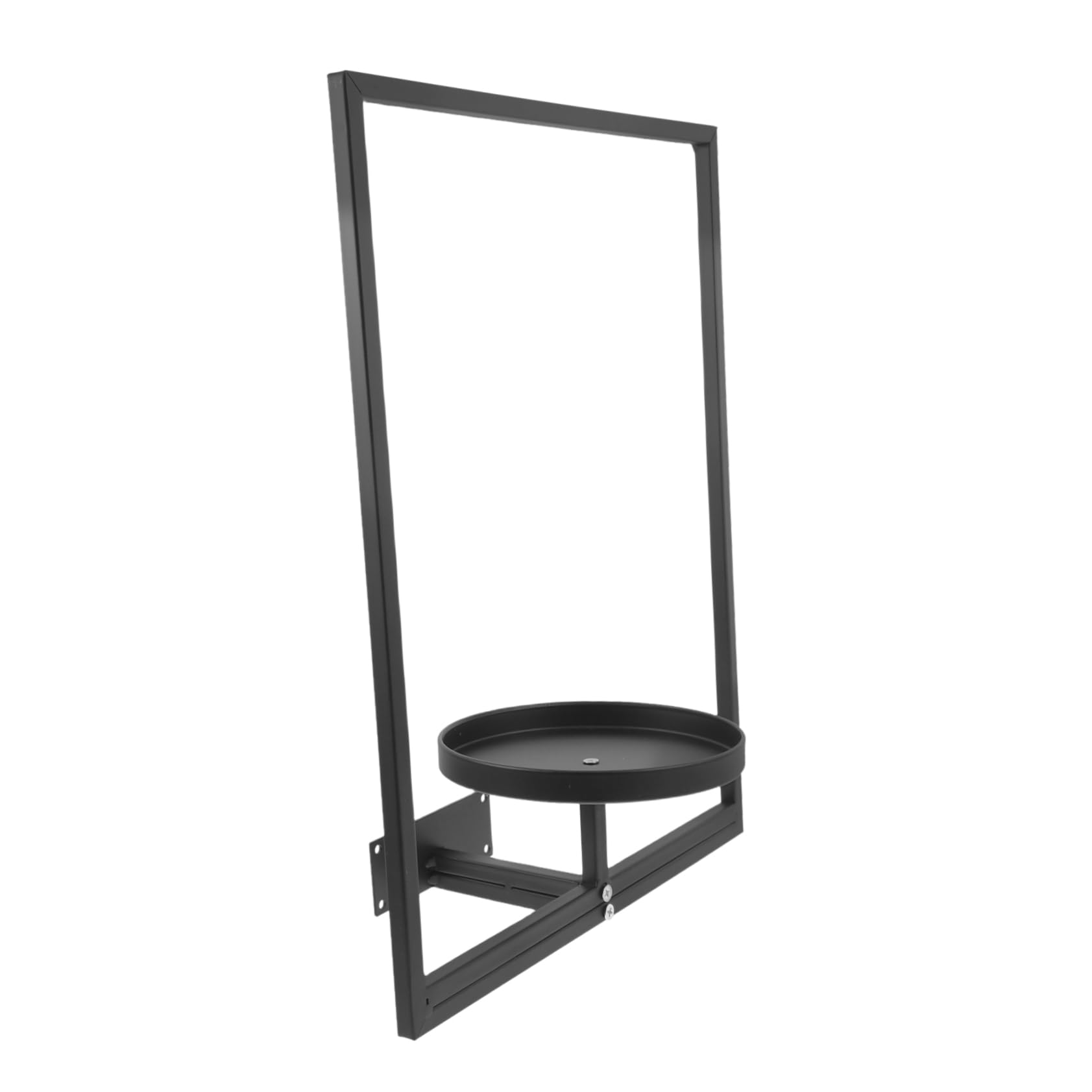 JOINPAYA Wall Mounted Plant Rack Modern Iron Flowerpot Holder for Use Space Saving Hanging Shelf Minimalist Home Decor Flower Display