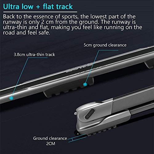 Image of Folding Treadmills Treadmills, Desk Treadmill Small Foldable Treadmill, Household Ultra-Quiet Indoor Fitness Equipment Walking