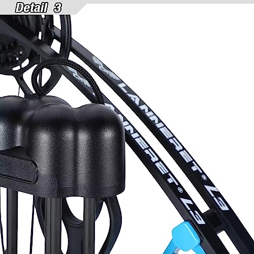 Pandarus Compound Bow Set 10-40Lbs For Pull Child Right Hand Lightweight Design Bow Adjustable 16 Inch thumb #8