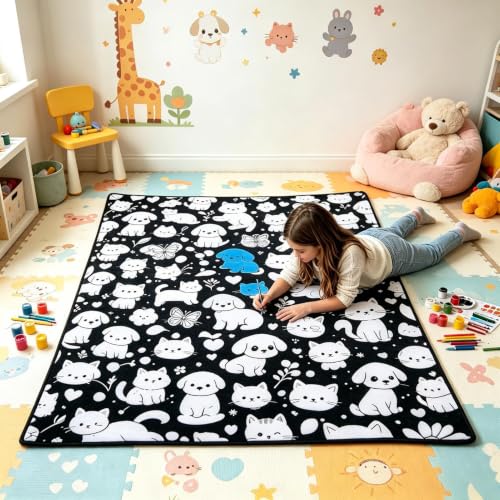 Couverture de coloriage réutilisable 130x150 cm plaid DIY
