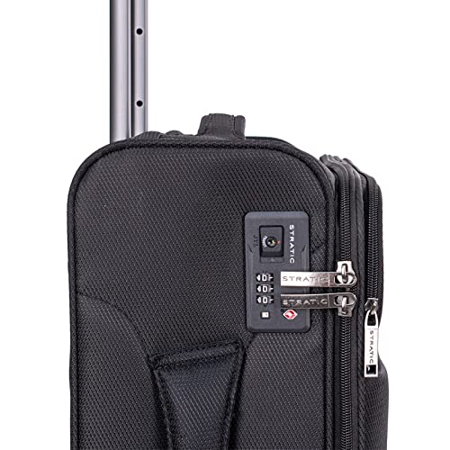 Handgepäckkoffer Stratic Light mit Weichschale für Reisen