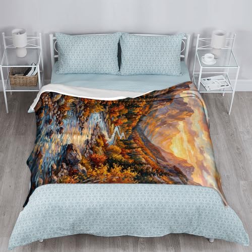Couverture en flanelle douce et grand plaid orange doux
