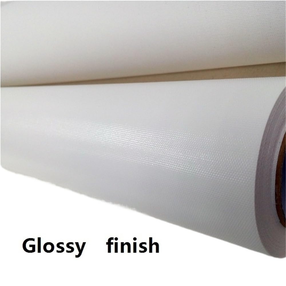 Lienzo artístico enrollado Rollo de lona poliéster for inyección tinta, acabado brillante, impresión digital, 260 g/m², 61-152 cm ancho | 24inchx30m