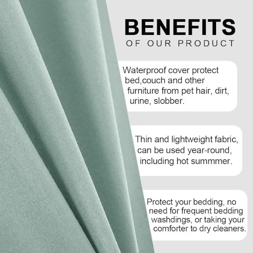 Drap de lit imperméable pour protéger le canapé des chiens et chats - 8