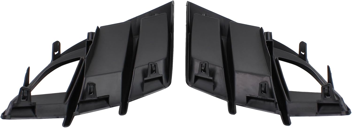 Front Left and Right Side Bumper Fog Light Cover Grille Bezel for Mazda 3 2009-2013