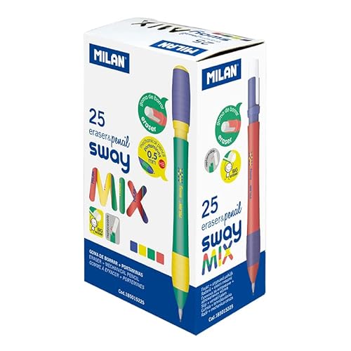 Caja 25 portaminas SWAY Mix 0,5 mm MILAN®