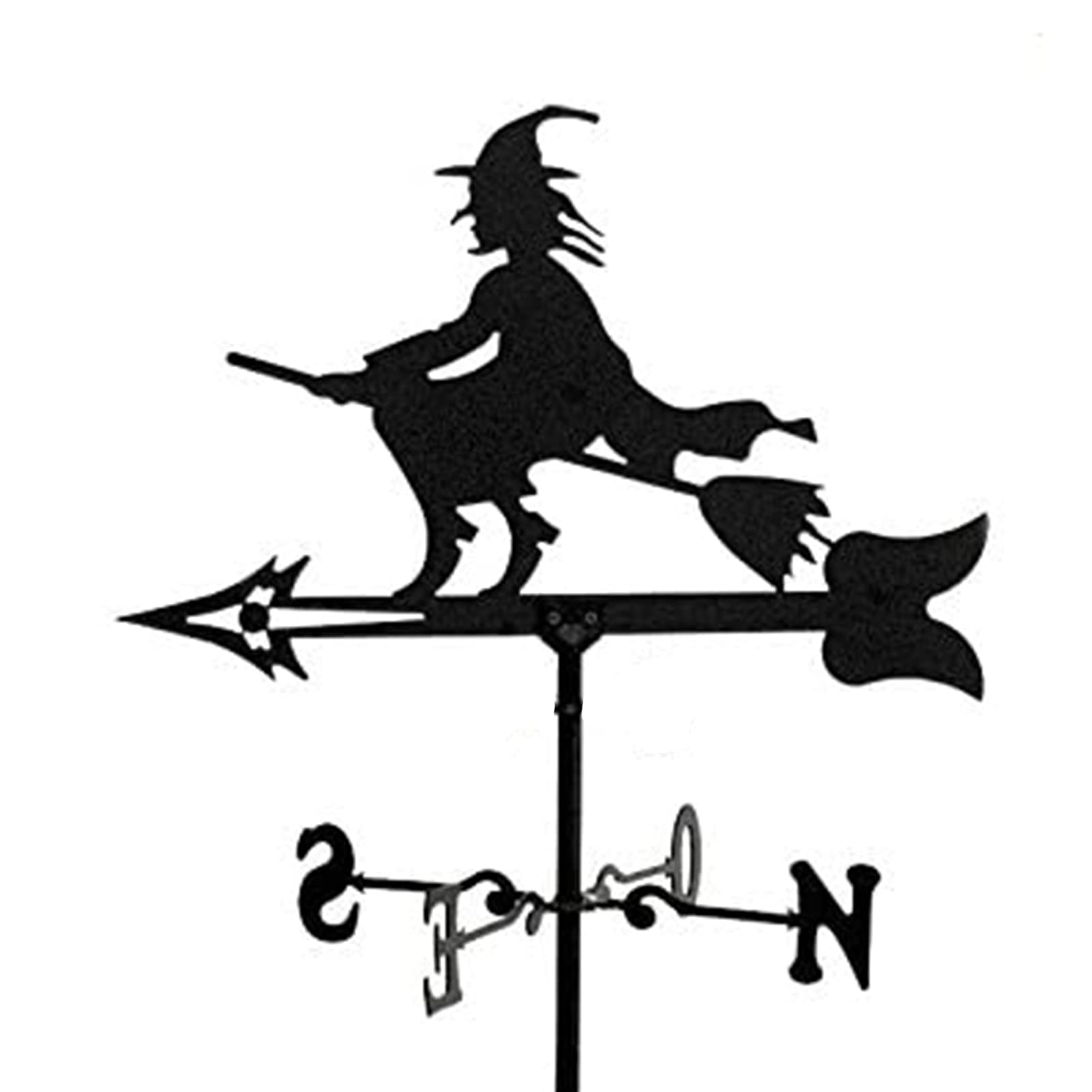 TAXXII Horse Metal Weathervane carriage Wind Vane For Yard Roof Decoration Direction Indicators for Outdoor Iron Garden