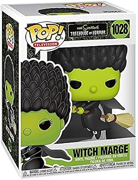 POP The Simpsons: Treehouse of Horror - Witch Marge Funko Vinyl Figure (Bundled with Compatible Box Protector Case)