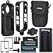 Accessory Bundle for Insta360 ONE X3 Pocket Action Camera - Includes: Replacement Battery and Double Charger with LED Display, Silicone Sleeve, ABS Frame Kit, 2X Screen Protector Kit and Camera Case