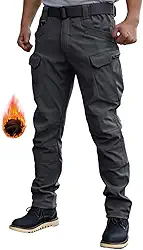 Calças táticas masculinas de trabalho resistentes à água para caminhadas militares