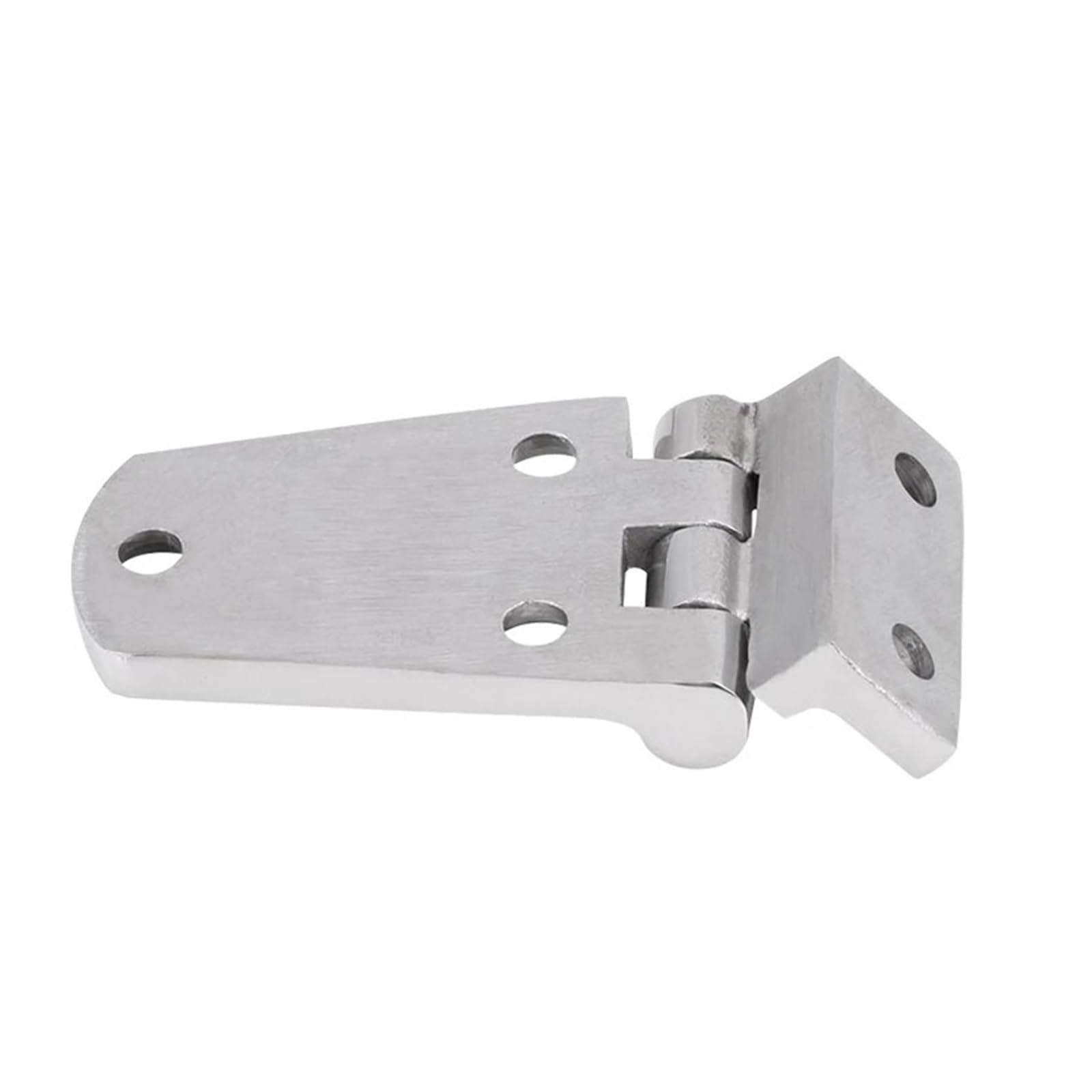 HKVTVCYPYA 2pcs 316 Stainless Steel Casting Hinge Flat Cabinet Doors Windows 5 Holes Cast Strap Deck for Boat Hardware(70x37mm)