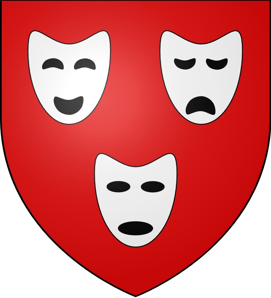 Drapeau Jean Louis Roux Arms 120x110cm aux finitions haut de gamme