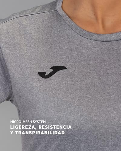 Joma Combi W M/C, Camiseta Mujer, Gris, L