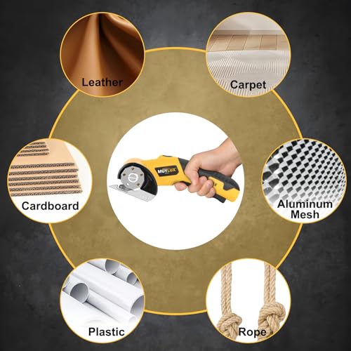 Muylux Cordless Electric Scissor & Cardboard Cutter