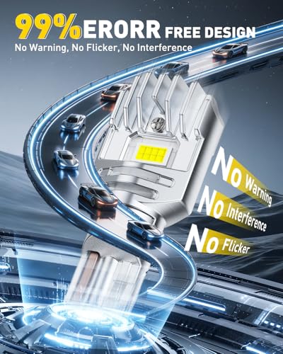 Image of AUXITO 912 921 LED Bulb Reverse Light, 6500K White T15 W16W 906 904 Canbus Error Free LED Backup Light Bulb, Super Bright Back Up License Plate Light Halogen Replacement for Car Truck, Pack of 2