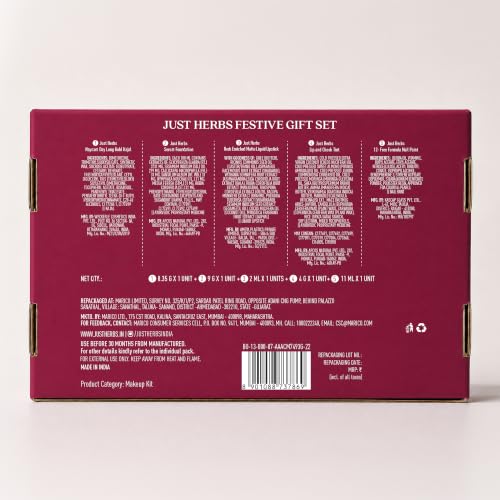 Image of Just herbs festive Makeup kit for women
