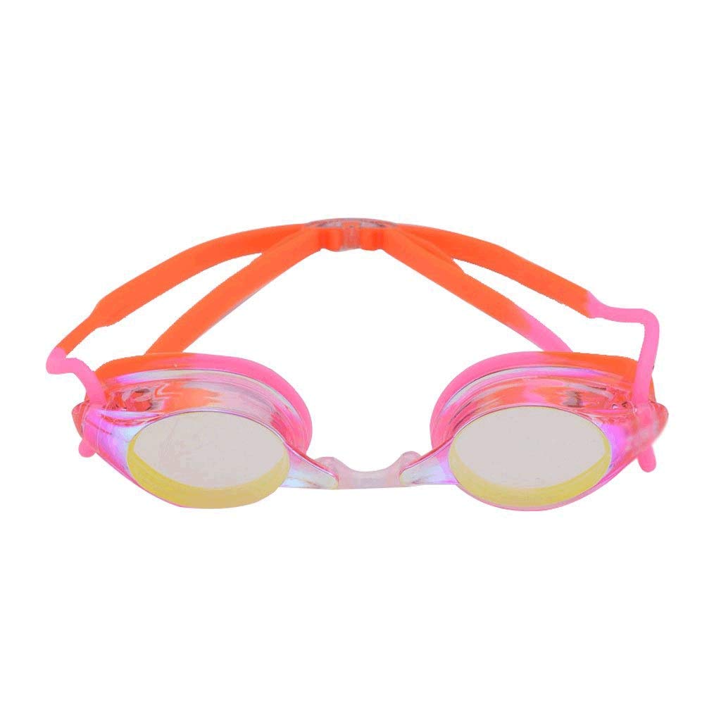 Kinder-Schwimmbrille, auslaufsicher, beschlagfrei, einfach zu verstellen und bequem mit UV-Schutz