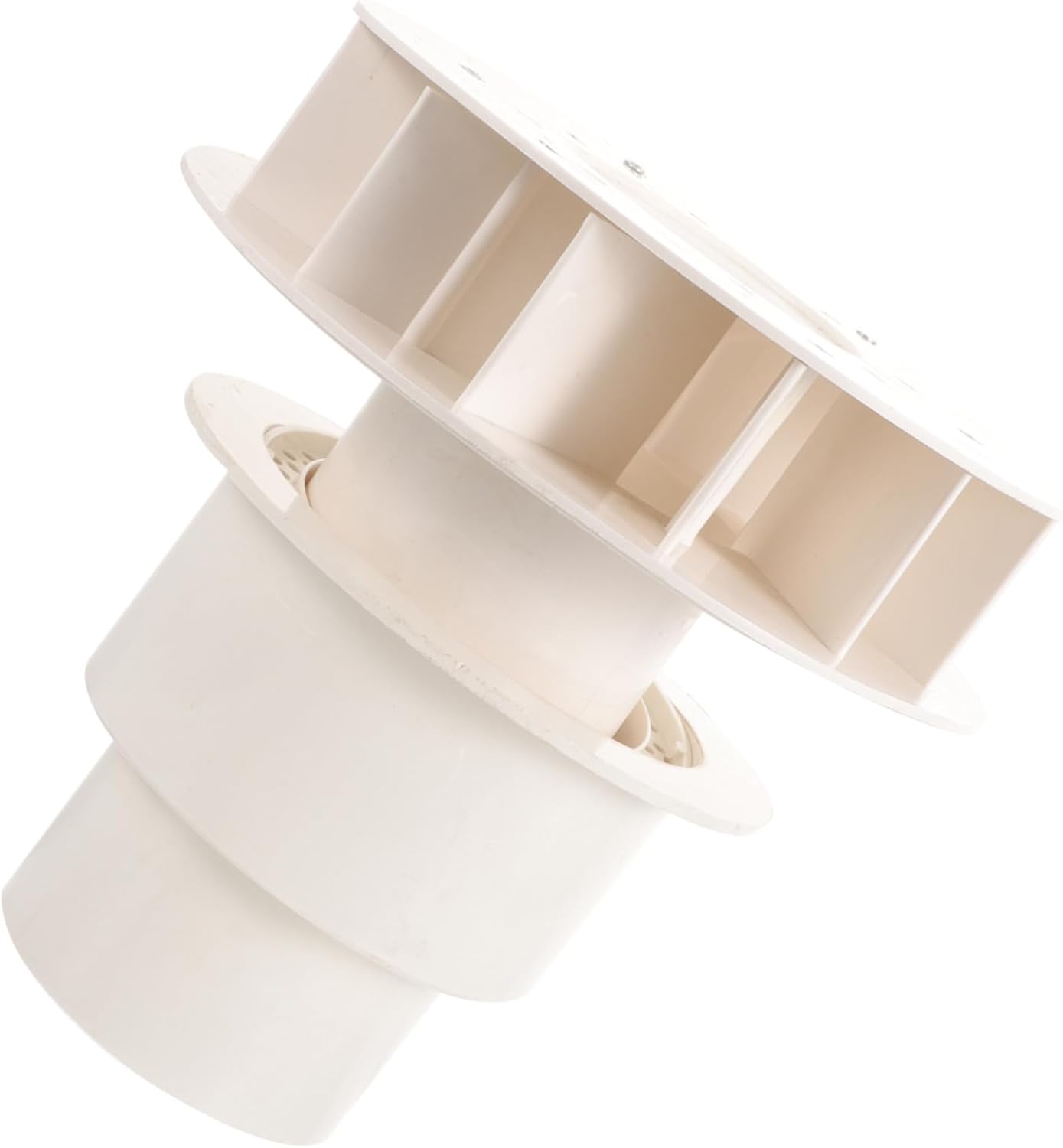 Downspout Siphon Funnel for Roof and Side Wall Drainage Easy Installation Gutter Strainer for Efficient Rainwater Discharge Heavy-Duty Drain Fitting for Outdoor Use