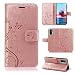 Produktbild betterfon Hülle für Xiaomi Redmi Note 10S / Note 10, Handyhülle Xiaomi Note 10 4G/10S, Klapphülle Schutzhülle mit [Standfunktion] [Kartenfächern] für Redmi Note 10/10S Rosegold