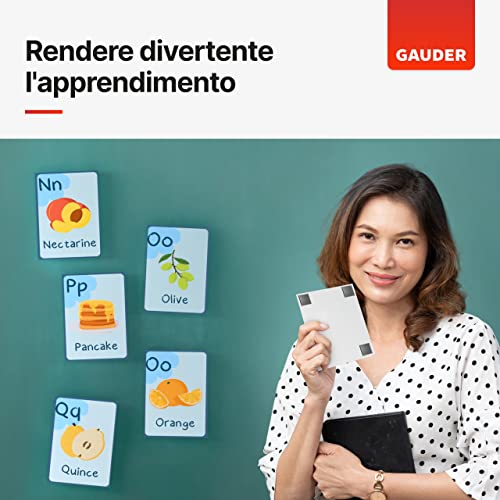 GAUDER Piastrine Magnetiche | Calamite Adesive |