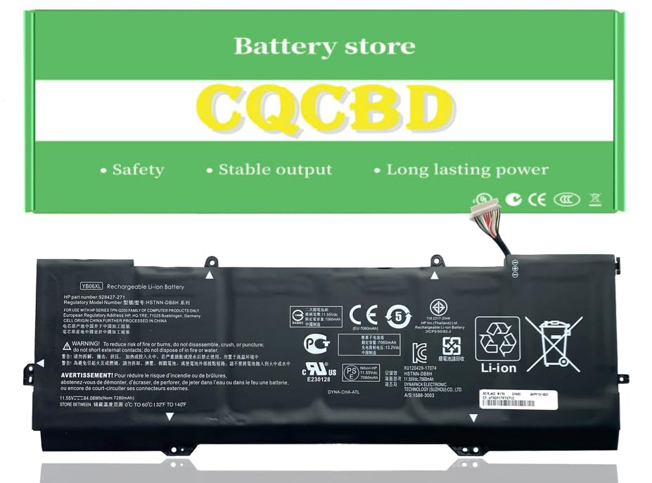 Amazon.com: CQCBD YB06XL Laptop Battery for HP Spectre x360