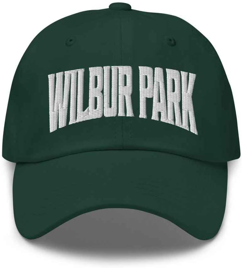 Wilbur Park Baseball Cap Wilbur Park Dad Hat Missouri MO Hat Embroidered Souvenir