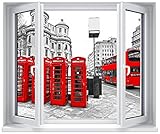 évadez-vous avec nos stickers fenêtre en trompe l'œil. Stickers muraux déco mural intérieur pas cher.
