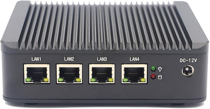New Celeron J3160 Quad Core Firewall Micro Appliance, Mini PC, Nano PC, Router PC, 4 RJ45 Port AES-NI Pfsense OPNsense LEDE ESXI Compatible